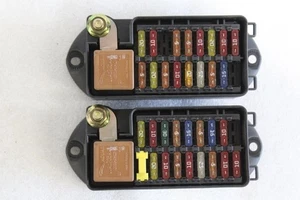 2003 2004 2005 2006 JAGUAR XK8 DASH FUSE RELAY BOXES LJG2800BA LJG2800AA - Picture 1 of 12