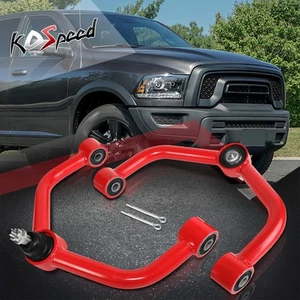 J2 2-4" Lift Front Upper Control Arms Kit Red for 09-22 Dodge Ram 1500 Classic - Picture 1 of 7