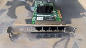 intel i350-T4 V2 4 port LAN Adapter - Zdjęcie 1 z 3