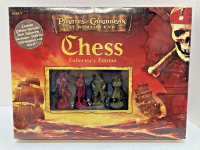 Disney Pirates Of The Caribbean At Worlds End Collector's Edition Chess Set  NIB - Image 1 of 4
