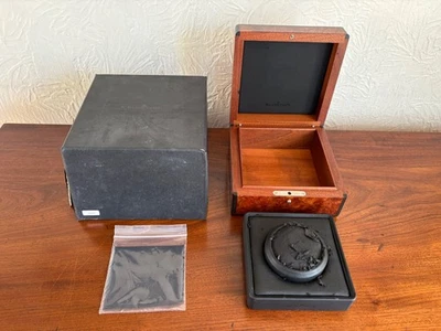 Genuine Blancpain wooden watch presentation box set - Image 1 of 4