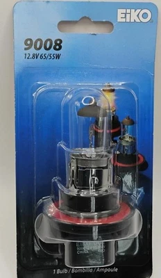 Eiko 9008 Headlight Bulb New in Package 12.8V 65/55W Bulb - Image 1 of 3