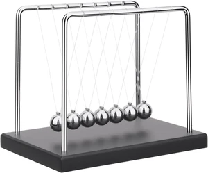 QLKUNLA Newtons Cradle Balance Balls Science Physics Gadget Desktop - Picture 1 of 12