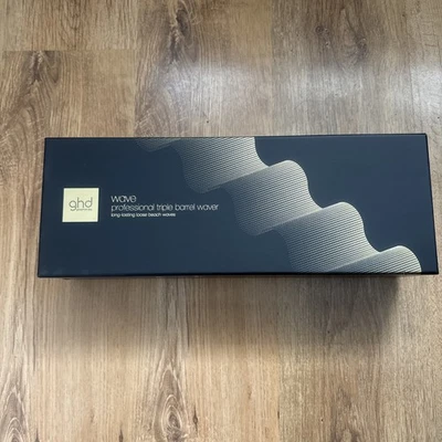 GHD Professional Triple Barrel Waver NEW Never Used, 2 scuffs on the box - image 1 of 4