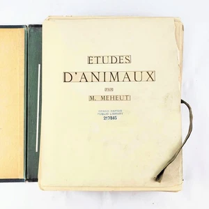 Mathurin Meheut 98 Animal Studies Prints Etudes d'Animaux Drawings Portfolio - Picture 1 of 14
