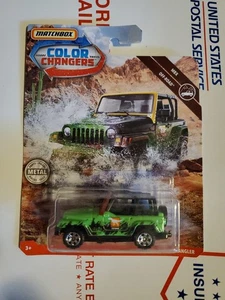 2018 Matchbox Color Changers JEEP WRANGLER - Picture 1 of 3