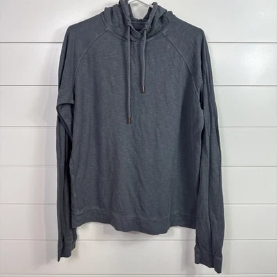 Camiseta con capucha ligera de manga larga gris Good Man para hombre talla L Foto 1 de 4