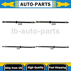 For Volvo S60 2001-2005 Dorman First Stop Brake Hose Line Front Rear 4x - Picture 1 of 12