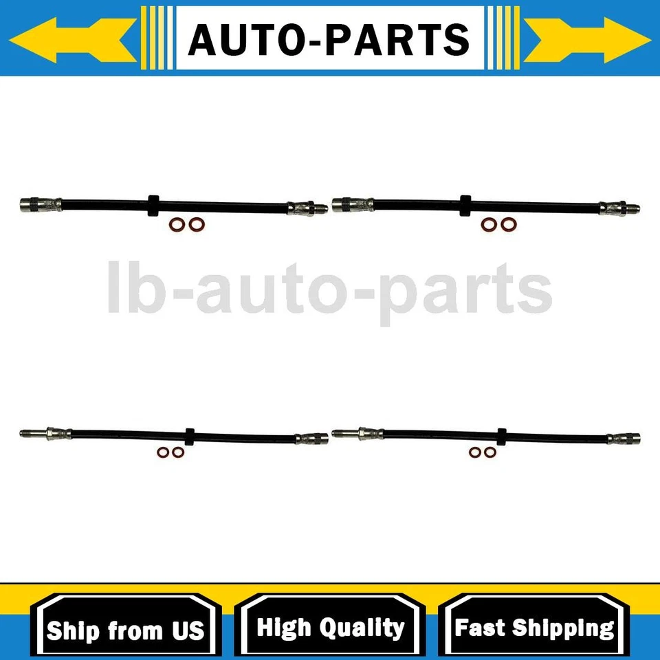 Manguera de freno delantera trasera 4x para Volvo S60 2001-2005 Dorman First Stop Foto 1 de 4