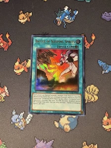 YuGiOh - Battle Of Sleeping Spirits BLCR-EN009 Battle Of Legend - NM - Picture 1 of 2