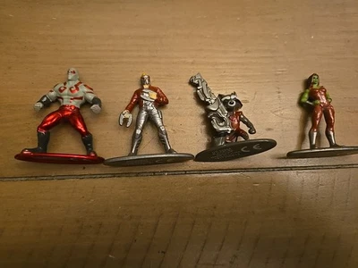 Marvel Nano Metalfigs (4) 2" Mini-Figures Guardians Of The Galaxy Gamora - Image 1 of 4