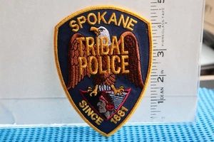 Parche policía india tribal SPOKANE POLICÍA TRIBAL WASHINGTON DESDE 1881 - Imagen 1 de 1