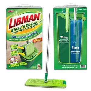 Rinse 'N Wring Mop System with Microfiber Cleaning Pad - Picture 1 of 11