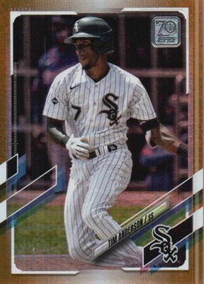 2021 Topps #138 Tim Anderson Gold Foil - Image 1 of 2