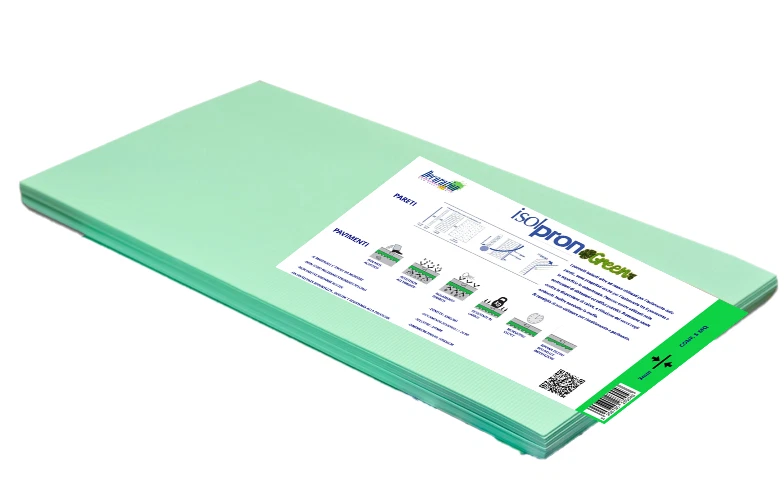 PANNELLI ISOLANTI POLISTIRENE GREEN 5MM-LASTRA 0.50X100CM CF.5MQ - Immagine 1 di 1