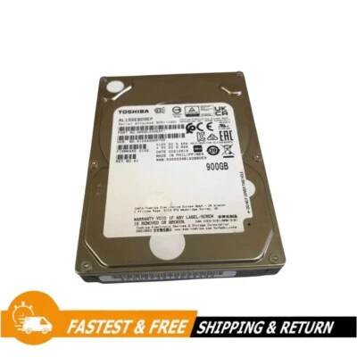 Toshiba (SAS) 2.5" AL15SEB09EP 900GB 4Kn Internal Hard Drive 10krpm HDEBL23GEA51 - Image 1 of 3