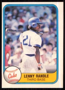 1981 Fleer Lenny Randle Chicago Cubs #301 - Picture 1 of 2
