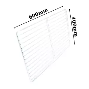 UNIVERSAL PLASTIC COATED STEEL WIRE FOOD SAFE FRIDGE FREEZER SHELF 600mm X 400mm - Picture 1 of 1