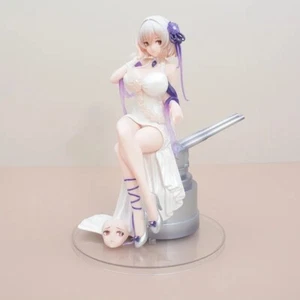 21cm Anime Azur Lane Sirius White Rose Ver. Face Changing Sitting Posture Home D - Picture 1 of 6