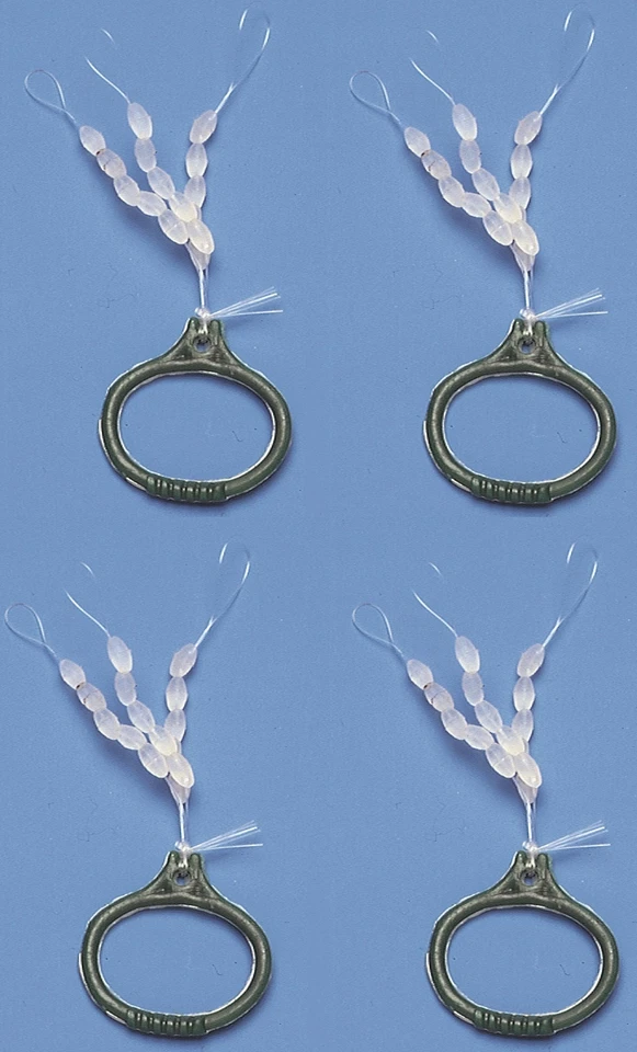 4 Packungen 60Stk. Schnurstopper Transparent  Klar  Gummistopper Stopper  Behr - Bild 1 von 1