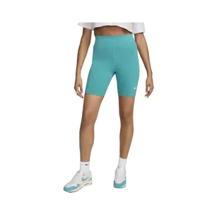 Nike High-Waisted 8" Biker Shorts Women's DV7797-345 Cactus/Sail SZ XS-3XL - Picture 1 of 5