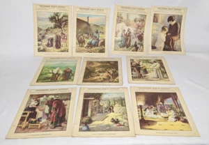 Vintage Primary Bible Stories 1927 Lot Of 10 Providence Lithograph Book - Picture 1 of 7