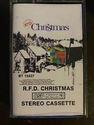 Very Good R.F.D. Christmas Stereo Cassette CBS Records BT 15427 George Jones - Image 1 of 2