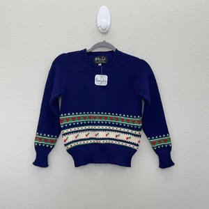 Vintage Marceau Sports Minnetonka Minnesota Wollstrickpullover Pullover Damen Small - Bild 1 von 5