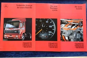 Mercedes Benz 1735 2629 Prospekt 8.1988 + 2 Beilagen - Picture 1 of 10
