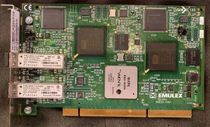 FC1020050-01E Emulex LightPulse 2GB Dual Ports Fibre PCI-X - Picture 1 of 2