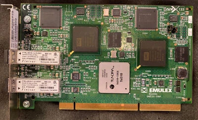 FC1020050-01E Emulex LightPulse 2GB Dual Ports Fibre PCI-X - Image 1 of 2