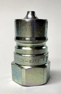 Dixon Valve K6F6 Steel ISO-A Interchange Hydraulic Fitting Nipple, 3/4" Coupling - Picture 1 of 5