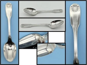 Hallmarked CHRISTOFLE France Vendome-Arcantia 5-3/8" Silverplate Teaspoon Shell - Picture 1 of 9