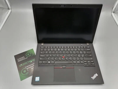 LENOVO T480S THINKPAD i5-8250 16GB RAM 256GB SSD 14" FULL HD RICONDIZIONATO - Immagine 1 di 4