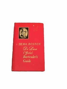 Old Mr Boston Deluxe Official Bartenders Guide 1972 Hardcover 52nd Printing - Picture 1 of 1