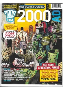 2000 AD Magazin Free Comic Book Day Edition Judge Dredd Slaine Absalom - Bild 1 von 7