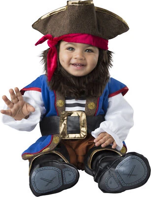 InCharacter Lil' Swashbuckler Baby Costume, Medium (12-18 Months) - 6089 - Image 1 of 2