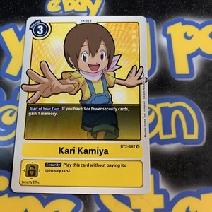 Digimon Kari Kamiya Release Special Booster BT2-087 NM/M