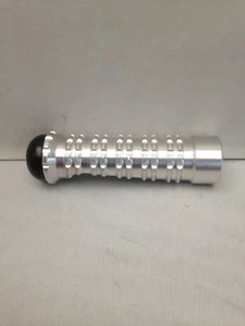 SES MILLED KNURLED ALLOY MOTORCYCLE FOOT PEG. M8 THREAD. FP8H. - Picture 1 of 7