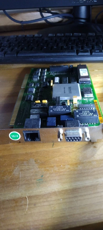 IBM 03F0216 ISA 16 BIT 16/4  Token Ring Adapter - Image 1 of 1