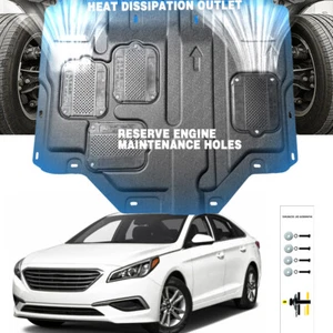 Protectores contra salpicaduras de motor delanteros para Hyundai Sonata 2016-2018 - Imagen 1 de 11