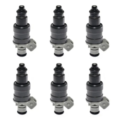 6X Inyector de combustible 53030778 para Jeep Grand Cherokee Wrangler TJ 1996-1998 4,0 L L L6 Foto 1 de 4