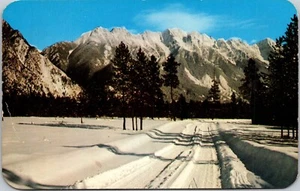 Postcard British Columbia Cranbrook BC Steeples in Winter Highway 3 - Picture 1 of 2