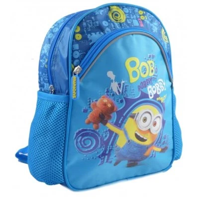 MINIONS  RUCKSACK KINDERGARTENRUCKSACK TASCHE  BLAU  NEU - Bild 1 von 2