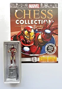 EAGLEMOSS MARVEL #2 IRON MAN WHITE BISHOP WITH MAGAZINE - Picture 1 of 5