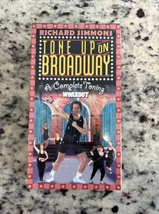 SEALED Richard Simmons Tone Up on Broadway (VHS, 2000) A Complete Toning Workout - Picture 1 of 5