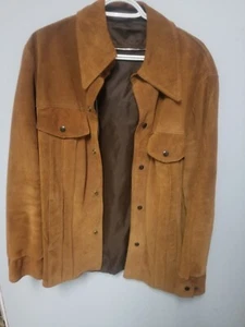 Vintage Sears Suede Jacket Size 40 Tall - Picture 1 of 2