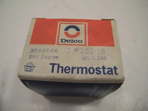 NOS Delco 195 Degree Thermostat 131-18 Gr. 1.246 3046544 (AMC/Ford/Bu/Pont/Chev) - Picture 1 of 3
