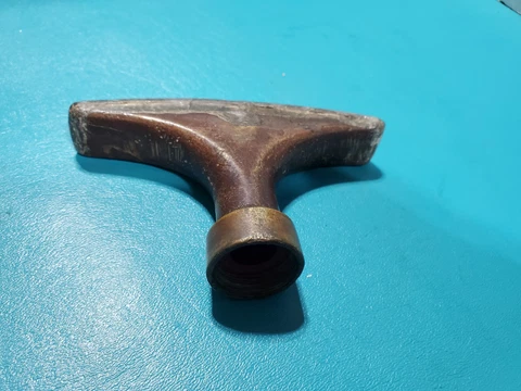 Vintage  Copper or Brass Fan Sprinkler Head Hose Watering Nozzle Cover