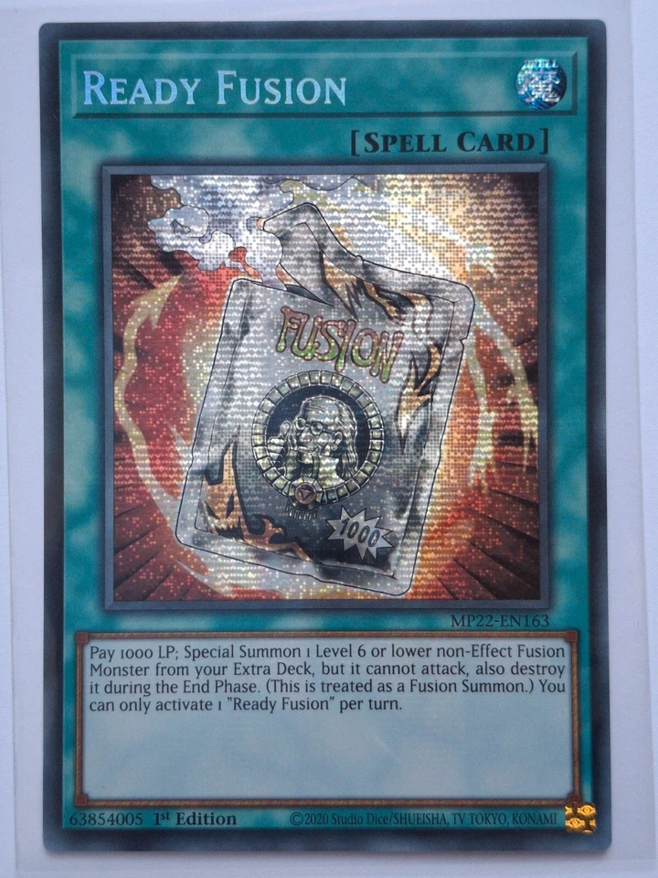 Ready Fusion - MP22-EN163 - Prismatic Secret Rare - 1st Edition - Yugioh - image 1 of 1